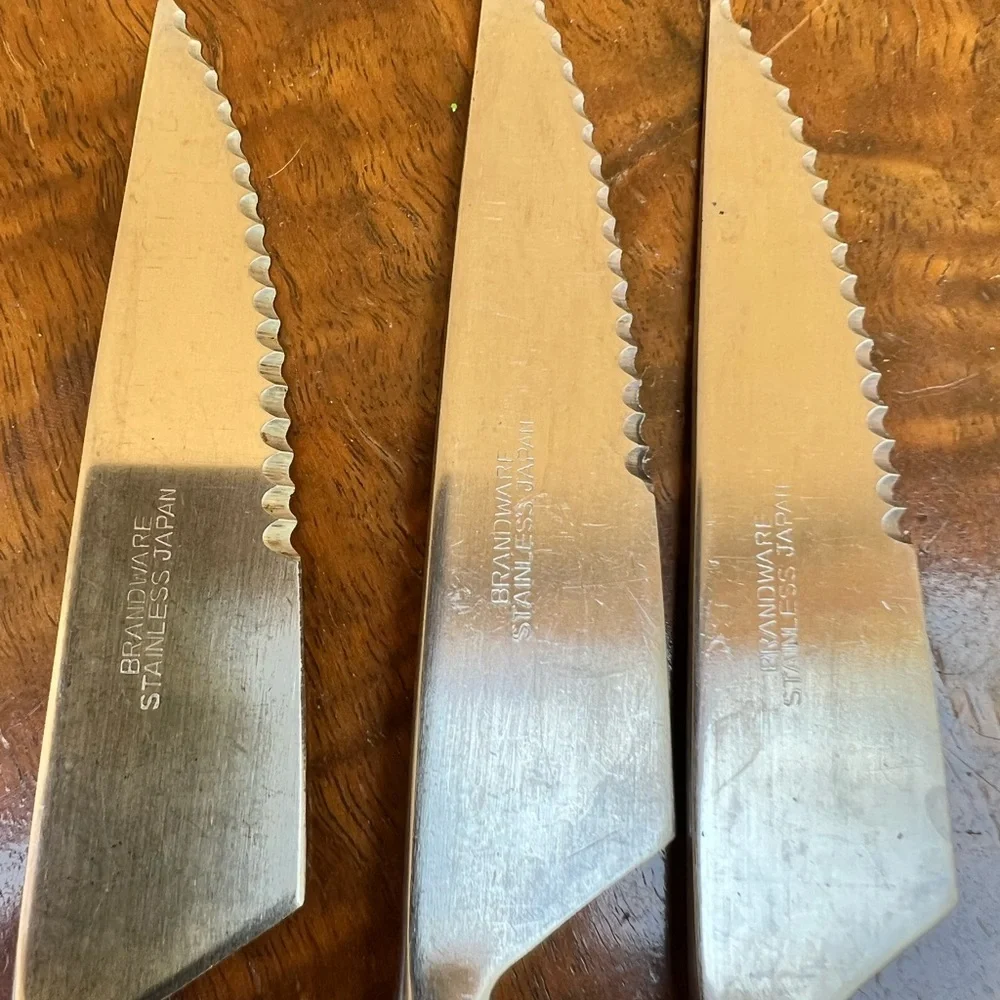 Set of 8 vintage steak knives. - Picture 3 of 3